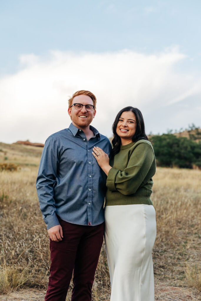 Colorado Elopement Photographer captures couple embracing